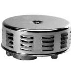 VW Bug Louvered foam Air Cleaner 2 inch neck - 2 x 5.5 -  actual filter is 1.88 x 5.25 - 31 sq in